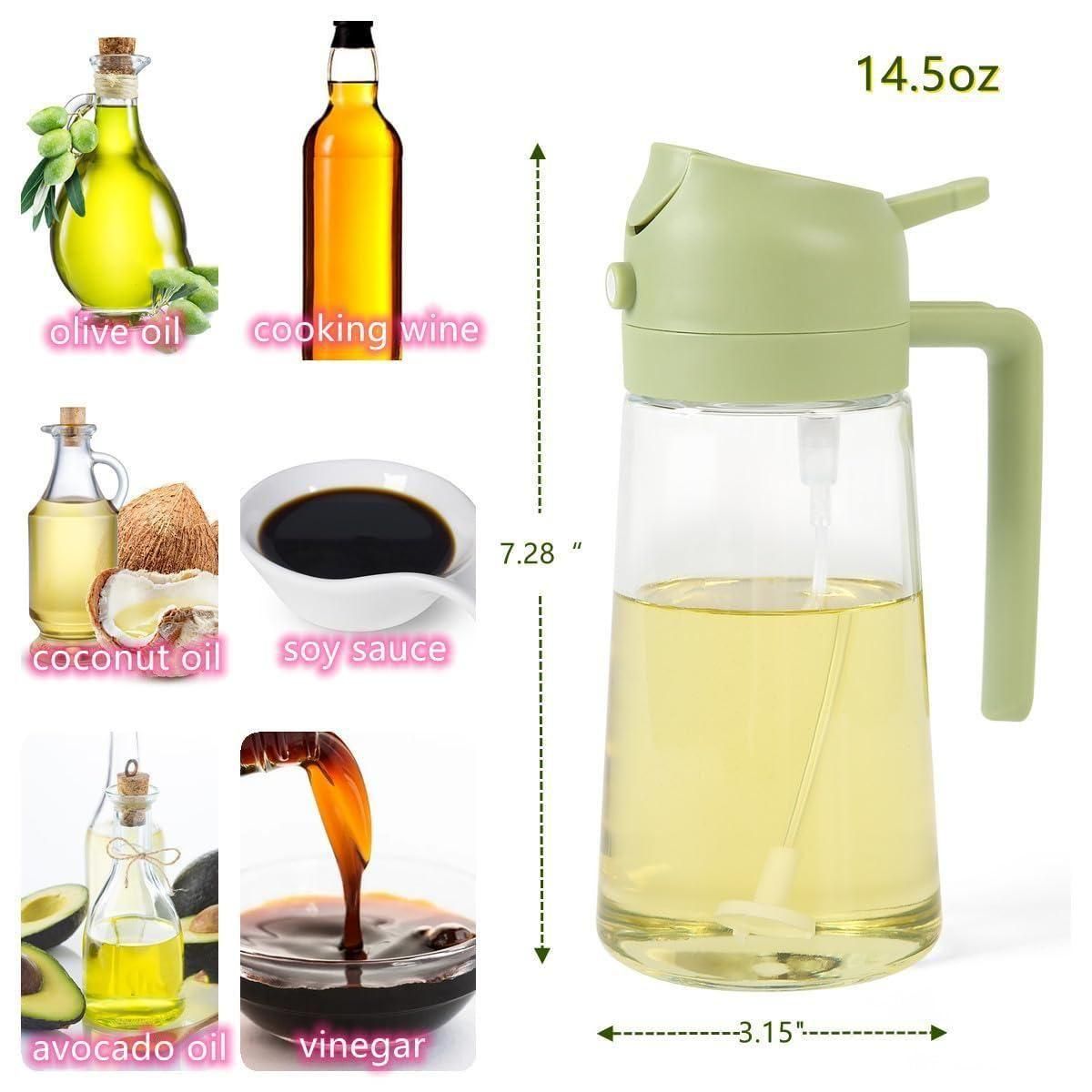 Glass Portable Sprayer Oil Dispenser