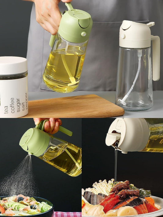 Glass Portable Sprayer Oil Dispenser