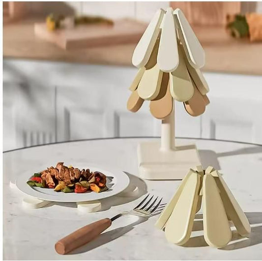 Collapsable Coasters/Pad with Stand